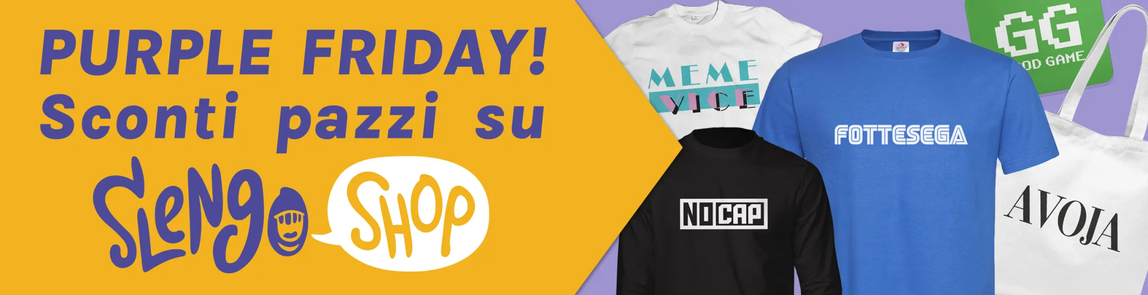 Offerte sui prodotti Slengo Shop!